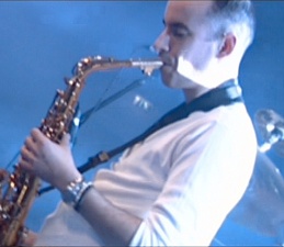 Matt Sanders on sax