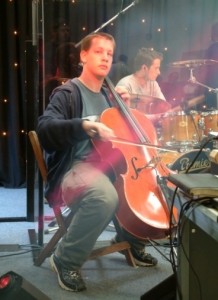 Ed on cello